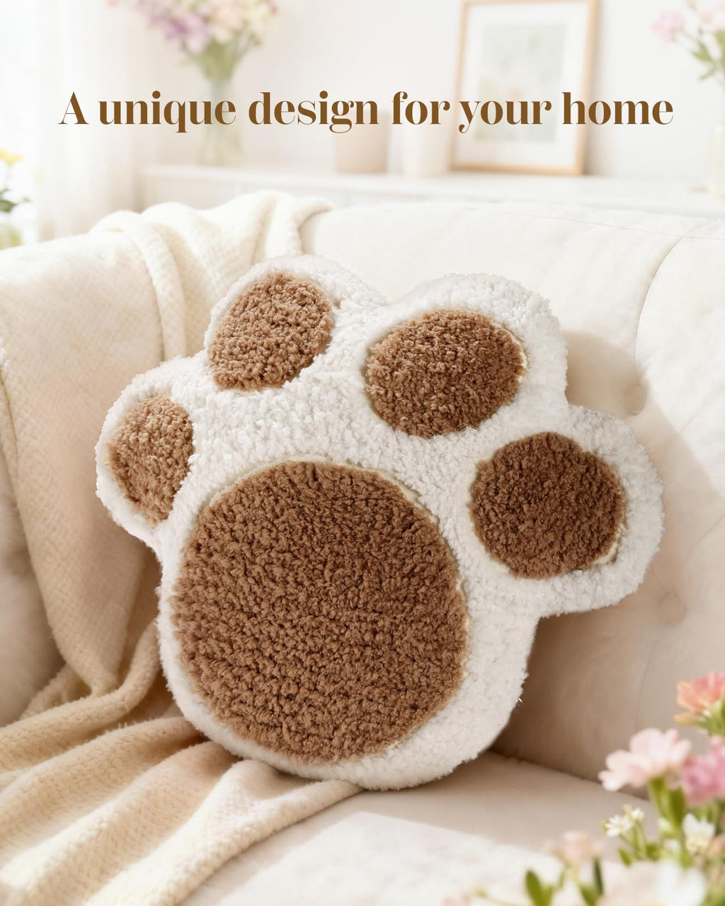 Cute Decorative Plush Options for Couch, Sofa, or Living Room, Cushion for Home Decor