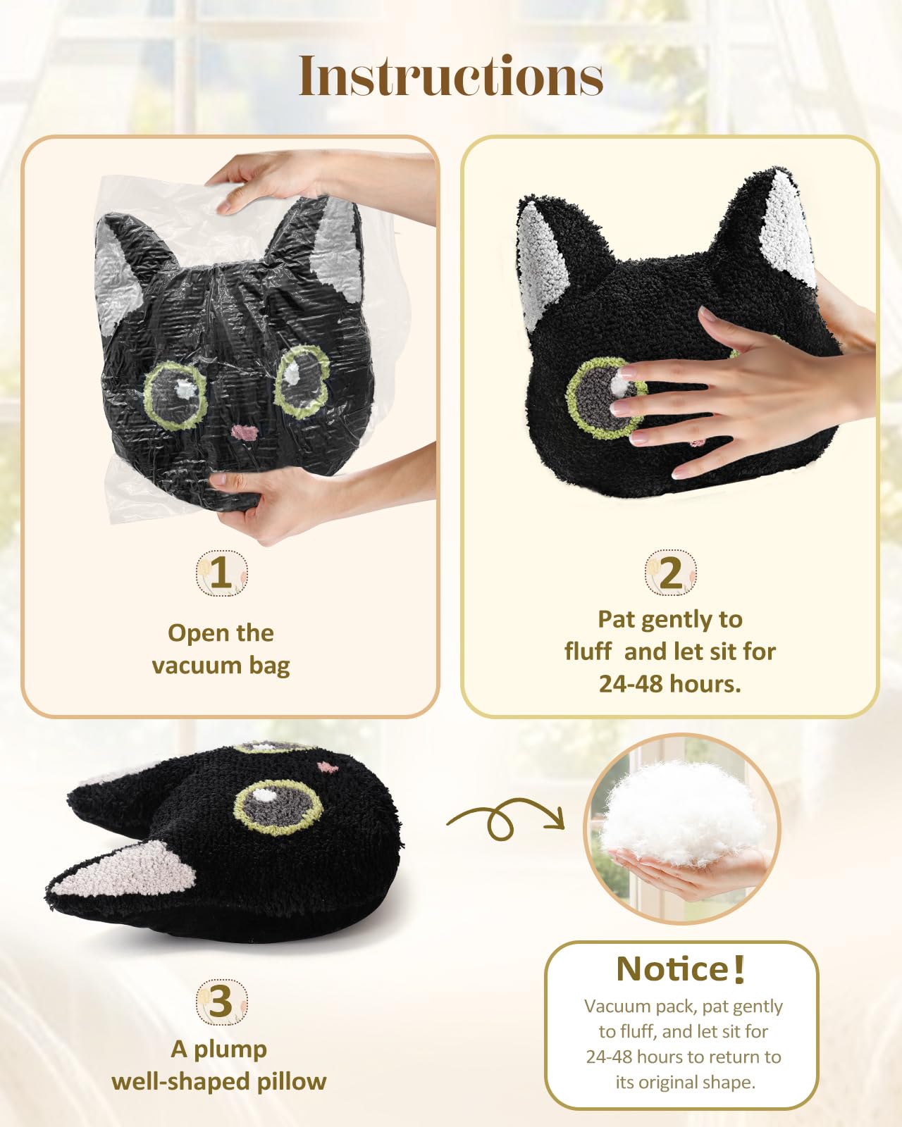Cute Decorative Plush Options for Couch, Sofa, or Living Room, Cushion for Home Decor