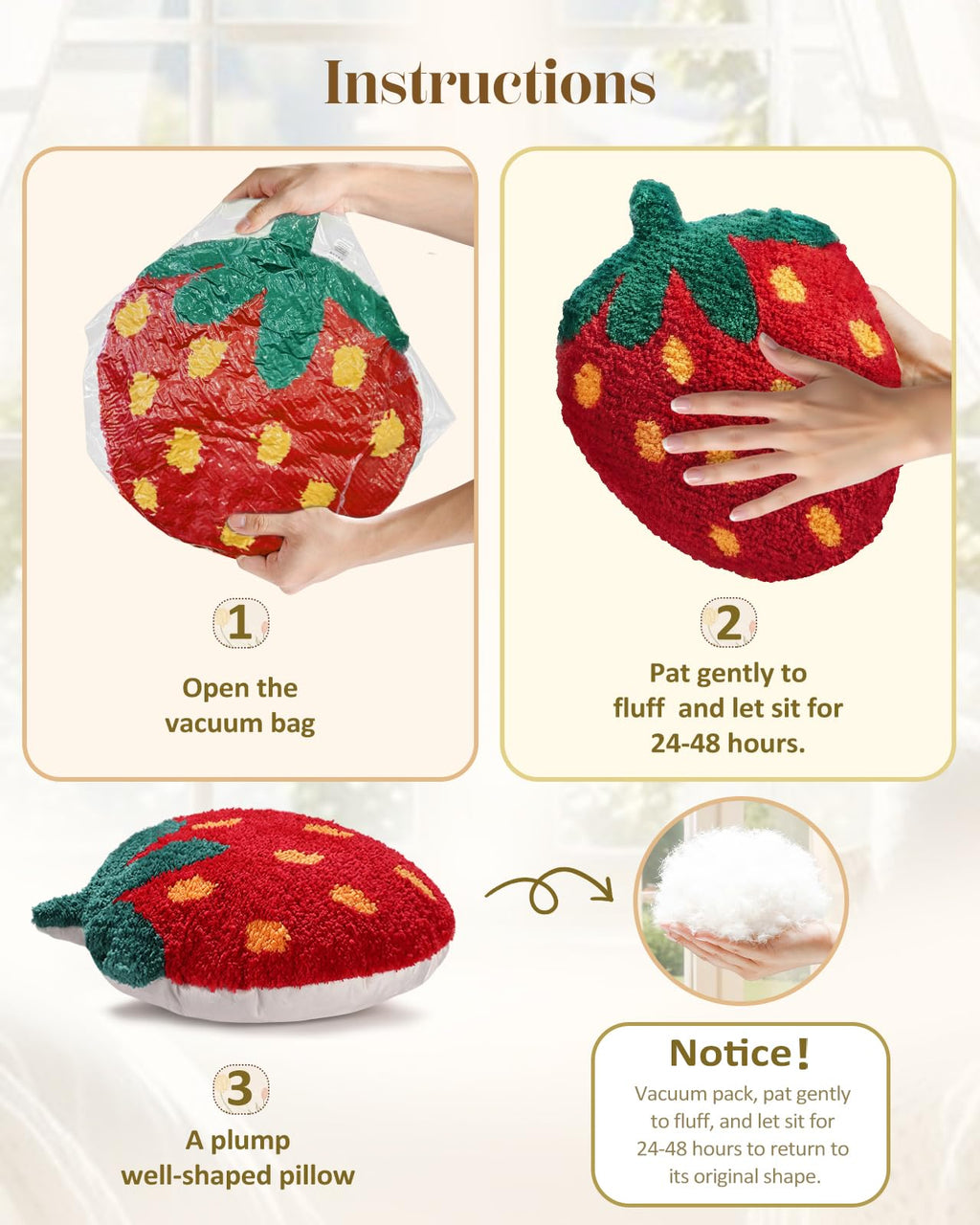 Cute Decorative Plush Options for Couch, Sofa, or Living Room, Cushion for Home Decor